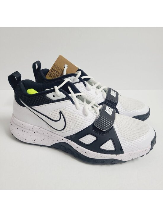 NEW Nike Air Zoom Diamond Elite Turf Baseball Shoes DZ0503-104 Size 9 White main image 7